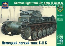 Něměcký lehký tank Pz.Kpfw.II Ausf. D