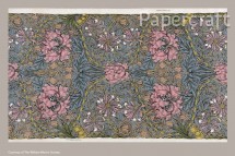 Diář Paperblanks 2026 Morris Pink Honeysuckle Flexis maxi horizontální FE0849-2