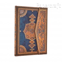 Diář Paperblanks 2026 Safavid Indigo midi vertikální DE0772-3