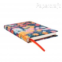 Diář Paperblanks 18měsíční 2025-2026 Monet’s Chrysanthemums midi horizontální DE0710-5