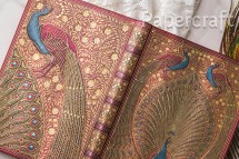 Diář Paperblanks 2026 Hafiz’s Peacocks mini denní DE0722-8