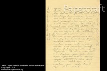 Paperblanks organizační složka Celebrating Charlie Chaplin A4 7253-9