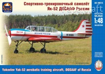 Akrobatické letadlo Yakovlev Yak-52 DOSAAF