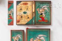 Diář Paperblanks 2026 Asterix the Gaul midi vertikální DE0766-2