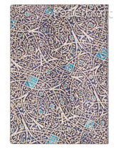 Paperblanks diář 2024 Granada Turquoise midi horizontální DE0449-3