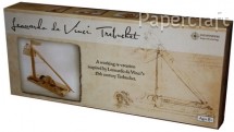 Dřevěný model Da Vinciho Trebuchetu