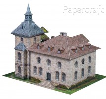 Papírový model - malý městský zámeček (818)