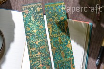 Zápisník Paperblanks Emerald Flower midi linkovaný PB1315-1