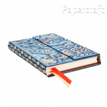 Diář Paperblanks 18měsíční 2025-2026 Blue Willow mini horizontální DE0702-0