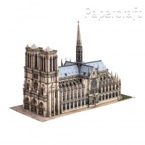 Papírový model - Katedrála Notre-Dame Paris (787)