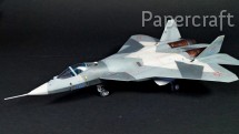 Ruská stíhačka PAK FA T-50 5. generace, díly z pryskyřice