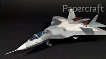 Ruská stíhačka PAK FA T-50 5. generace, díly z pryskyřice