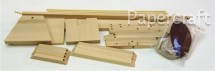 Dřevěný model středověkého trebuchetu