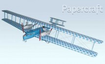 Papírový model - Letadlo Zeppelin Staaken R.VI (S112)