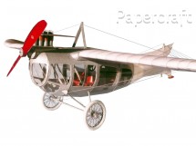 Papírový model - Letadlo Etrich 