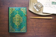 Paperblanks zápisník Turquoise Chronicles ultra linkovaný 3213-7