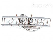 Papírový model - Letadlo Wright-Flyer I (600)