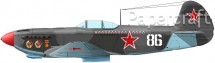 Ruská stíhačka Yakovlev Yak-9DD