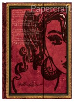 Paperblanks zápisník l. Amy Winehouse, Tears Dry střední 2558-0