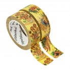  - Washi pásky Paperblanks Van Gogh, Sunflowers PA1584-1