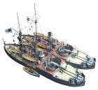 HMV - Papírový model - Obrněné dělové čluny S.M.S. Wespe & Natter (3044)