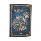 Paperblanks - Diář Paperblanks 2027 Legends of Hogwarts Diary midi vertikální DE1933-7