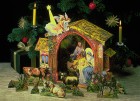 Papírový model - Velký vánoční Betlém (576)