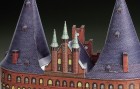 Papírový model - Holštýnská brána Lübeck (596)