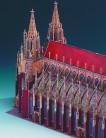 Papírový model - Chrám v Ulmu (621)