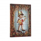 Paperblanks - Zápisník Paperblanks Carlo Collodi, Pinocchio mini linkovaný PB1530-8