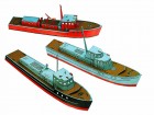 Aue Verlag GMBH - Papírový model - Tři malé lodě (699)