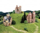 Aue Verlag GMBH - Papírový model - Tři malé hrady (602)