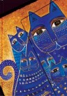 Paperblanks - Paperblanks zápisník l. Mediterranean Cats střední 396-1