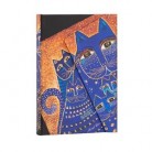 Paperblanks - Paperblanks diář 2021 Mediterranean Cats mini horizontální 6800-6