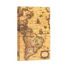 Paperblanks - Paperblanks diář 2021 Western Hemisphere Flexis mini horizontální 6892-1