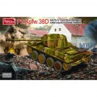  - Plastikový model Panzer 38D s Pz.IV věží a 8cm PAW600