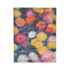 Diář Paperblanks 2026 Monet’s Chrysanthemums maxi vertikální DE0792-1