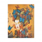 Paperblanks - Paperblanks diář 2022 Madame Butterfly Flexis ultra vertikální 7995-8