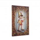 Paperblanks - Diář Paperblanks 2027 Carlo Collodi, Pinocchio maxi vertikální DE1958-0
