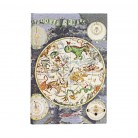Paperblanks - Paperblanks diář 18měsíční 2020-2021 Celestial Planisphere mini horizontální 4188-7