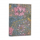 Paperblanks - Diář Paperblanks 2027 Morris Pink Honeysuckle Flexis maxi horizontální FE2010-4