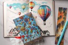 Diář Paperblanks 2026 Balloon Festival Flexis midi denní FE0834-8