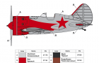 Ruský letoun Polikarpov I-16, typ 10, Valery Chkalov