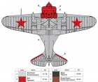 Ruský letoun Polikarpov I-16, typ 10, Valery Chkalov
