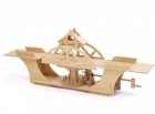  - Dřevěný model otočného mostu
