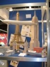 Výstava Toy Fair 2009 - Eiffelova věž a Empire State Building
